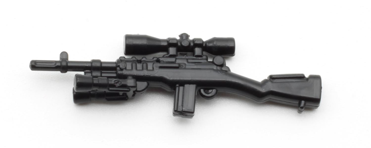 Minifig Cat M14 Sniper Rifle with detachable Bipod